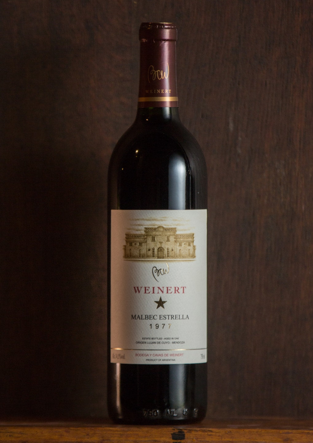 WEINERT MALBEC ESTRELLA 1977
